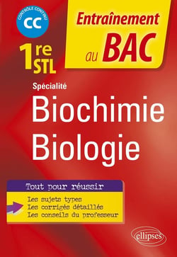 Spécialité biochimie-biologie : première STL