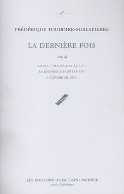 La dernière fois