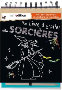 Mon livre à gratter des sorcières