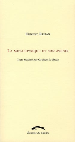 La métaphysique et son avenir