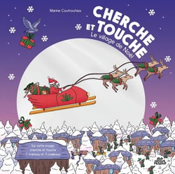 Cherche et touche le village de Noël