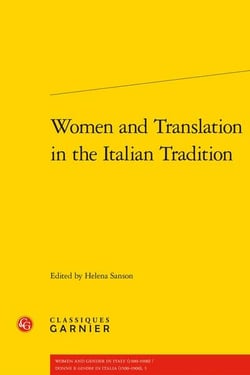 Women and translation in the italian tradition