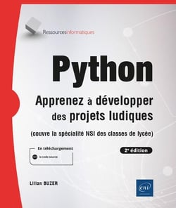 Python : apprenez à développer des projets ludiques (2e édition)