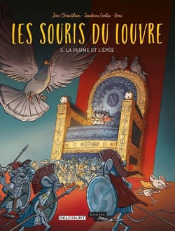 Les souris du Louvre Tome 5 : la plume et l'épée