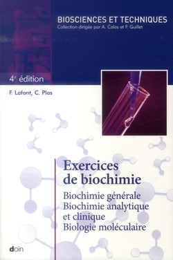Exercices de biochimie - 4e édition