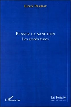 Penser la sanction - les grands textes