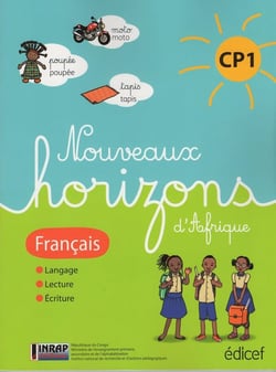 Nouveaux horizons d'Afrique : français - CP1 - livre de l'élève - Congo Brazza