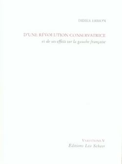 D'une révolution conservatrice et de ses effets sur la gauche française