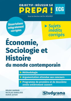 Annales economie sociologie, histoire du monde contemporain - prepa ecg