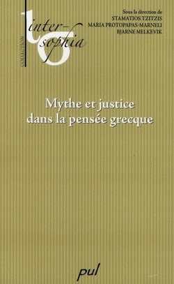 Mythe et justice dans la pensée grecque