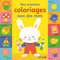 Joue et apprends avec Billi : Mes premiers coloriages avec des mots