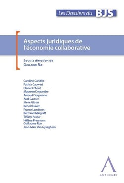ASPECTS JURIDIQUES DE L ECONOMIE COLLABORATIVE