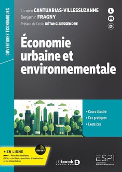 Économie urbaine et environnementale : cours, cas pratiques, exercices -  L3, master, formation professionnelle