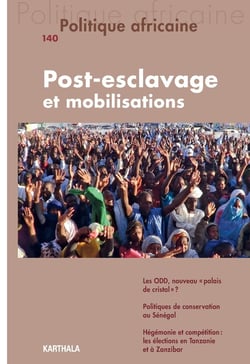 Revue politique africaine n.140 : post-esclavage et mobilisations