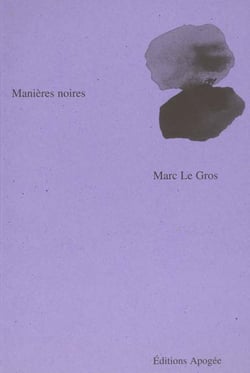 Manières noires