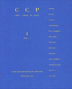 Cahier critique de poésie n.1 - dossier pierre guyotat