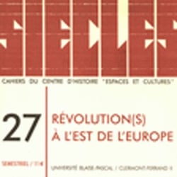 Siècles Tome 27 - révolution(s) à l'est de l'Europe (édition 2010)