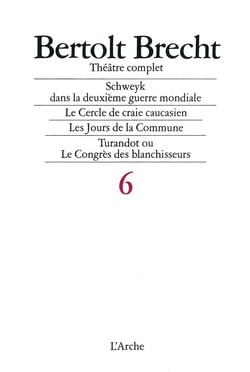 Théâtre complet T6 Brecht