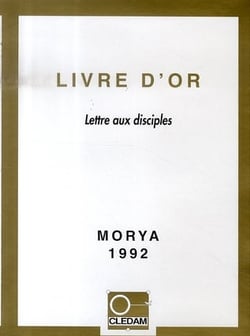 Livre d'or - lettre aux disciples