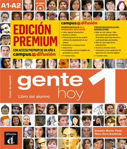 Gente hoy 1 : espagnol - livre de l'élève + CD premium