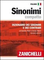 Sinonimi compatto : dizionario dei sinonimi e dei contrari
