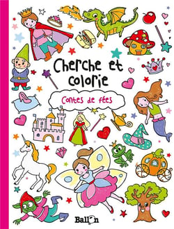 Cherche et colorie : les contes