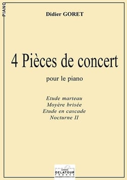 4 pièces de concert pour piano