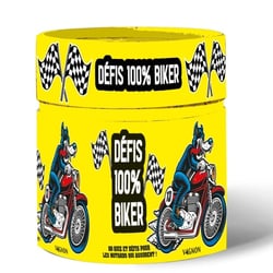 Défis 100% biker : 80 quiz et défis pour les motards qui assurent !