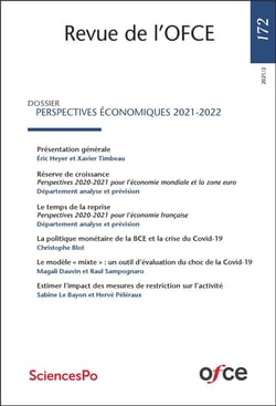 Revue de l'OFCE n.172 : perspectives économiques 2021-2022