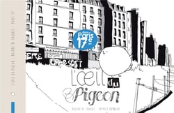 L'oeil du pigeon - dans paris 17e arr.