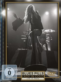 Lady in gold, live in Paris