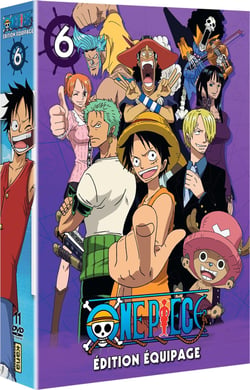 One Piece - Édition équipage - Coffret 6 - 11 DVD