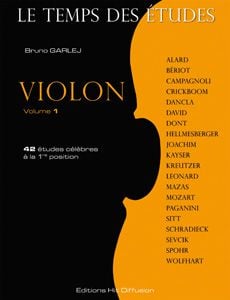 Le temps des études - violon Tome 1