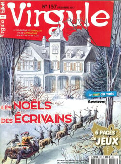 Virgule N° 157  Noël Des Ecrivains Decembre 2017