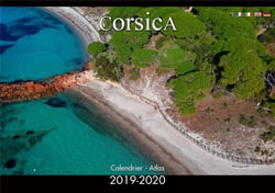 Corsica - calendrier atlas (édition 2019/2020)