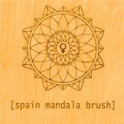 Mandala brush