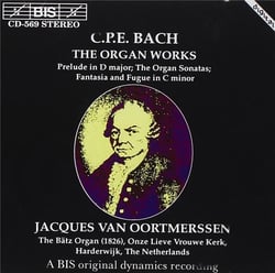 CPE Bach - organ