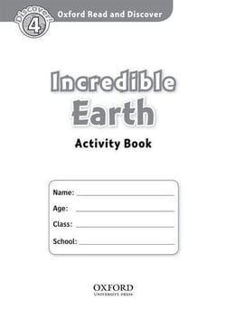 Oxford read and discover 4: incredible earth activity book