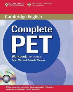 COMPLETE PET WORKBOOK WITH ANSWERS AND AUDIO CD