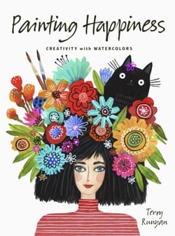 Painting happiness : creativity with watercolors