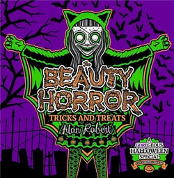 The beauty of horror: tricks and treats halloween coloring book