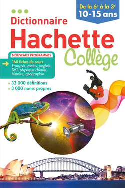 Dictionnaire Hachette collège