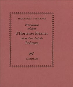Présentation critique d'Hortense Flexner / Choix de poèmes