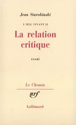 L'oeil vivant t.2 - la relation critique
