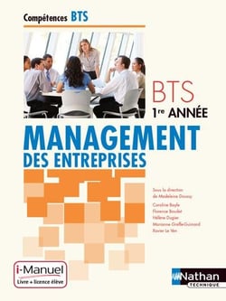 Management des entreprises - BTS 1re - i-manuel - livre de l'élève (édition 2014)