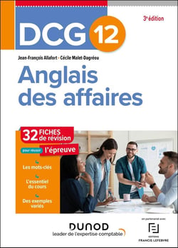 DCG 12 : Anglais des affaires - Fiches de révision (3e édition)