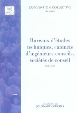 Bureaux d'études techniques, cabinets d'ingenieurs-conseil, sociétés de conseil - convention collective nationale