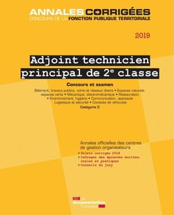 Adjoint technique principal de 2e classe - concours et examen catégorie C (édition 2019)