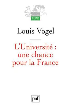 L'Université, une chance pour la France
