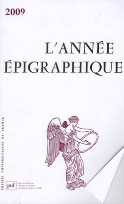 L'ANNEE EPIGRAPHIQUE : 2009